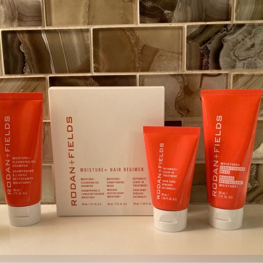NWT and Sealed Mini/Travel Rodan and Fields Moisture and Hair Regimen